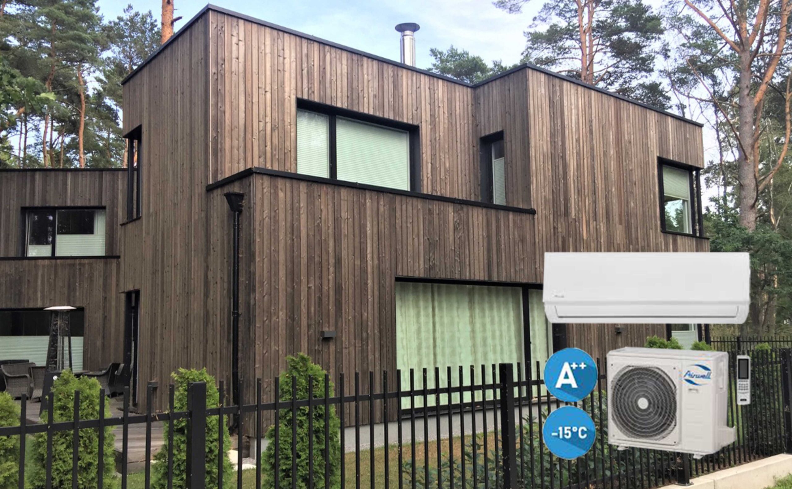 Vėsinimo sistemos kondicionieriai Inžinerijos slėnis -3